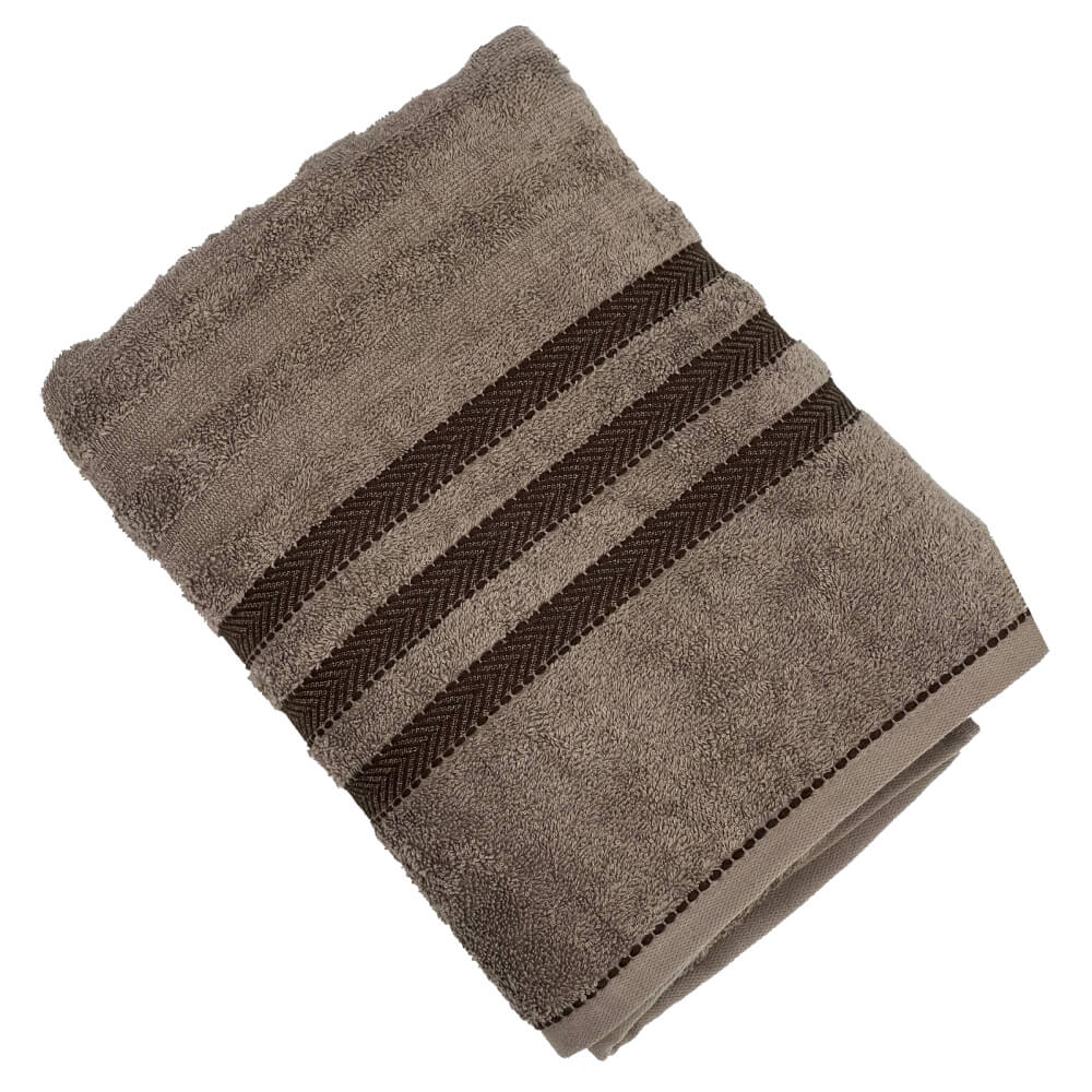 Toalha de Banho Jacquard Asti Taupe 0294 Corttex