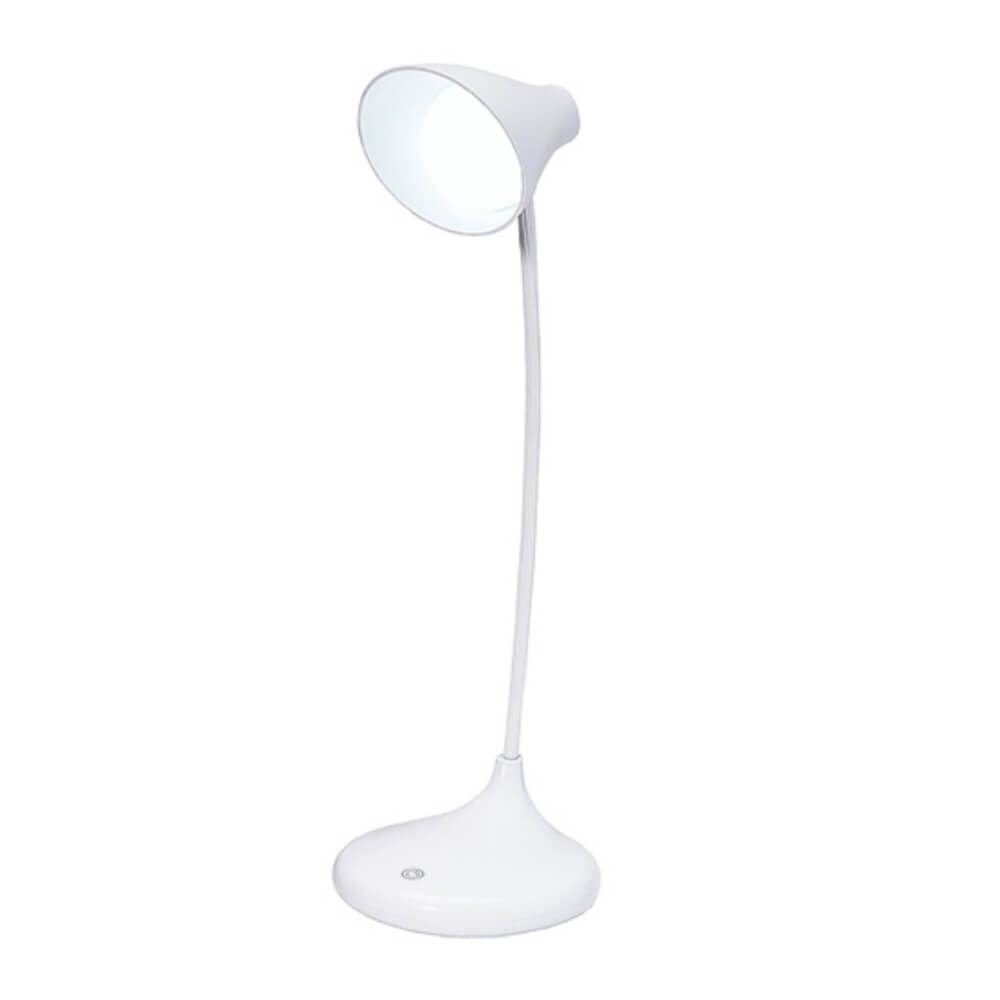 Luminária de Mesa LED Splay Recarregável Branco Taschibra