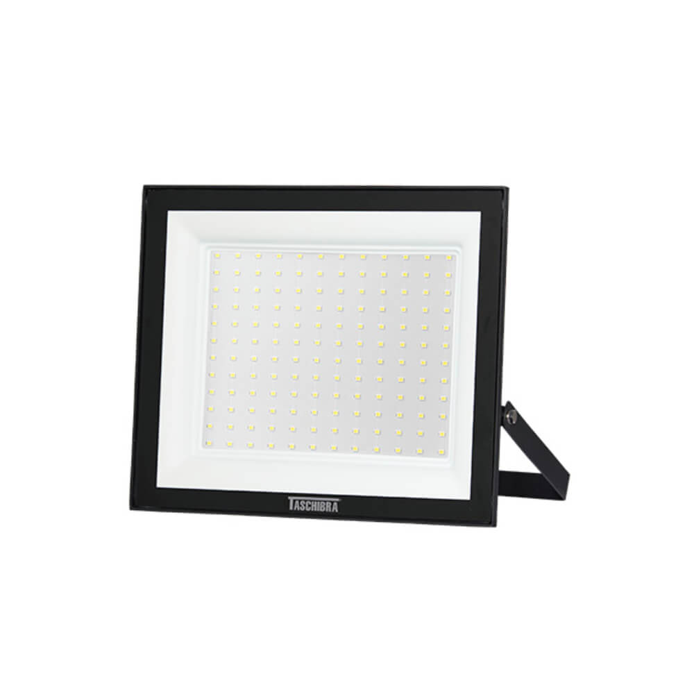 Refletor TR LED 150 150W 6500K Preto Taschibra
