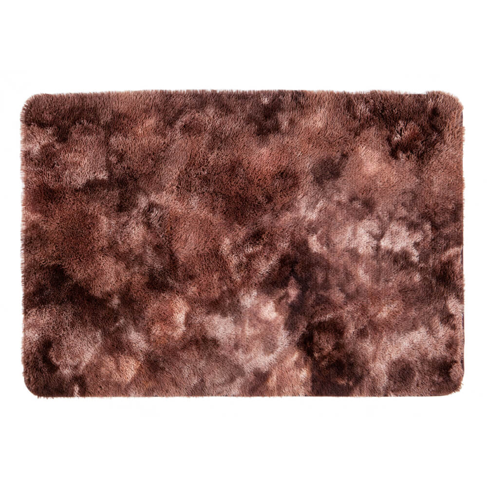 Tapete 140 x 200 cm Moscou Mescla Taupe/Marrom Corttex