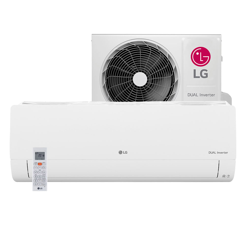 Ar condicionado Split Dual Inverter Voice +AI 12.000 BTUs Quente/Frio 220V S3-W12JA31A LG
