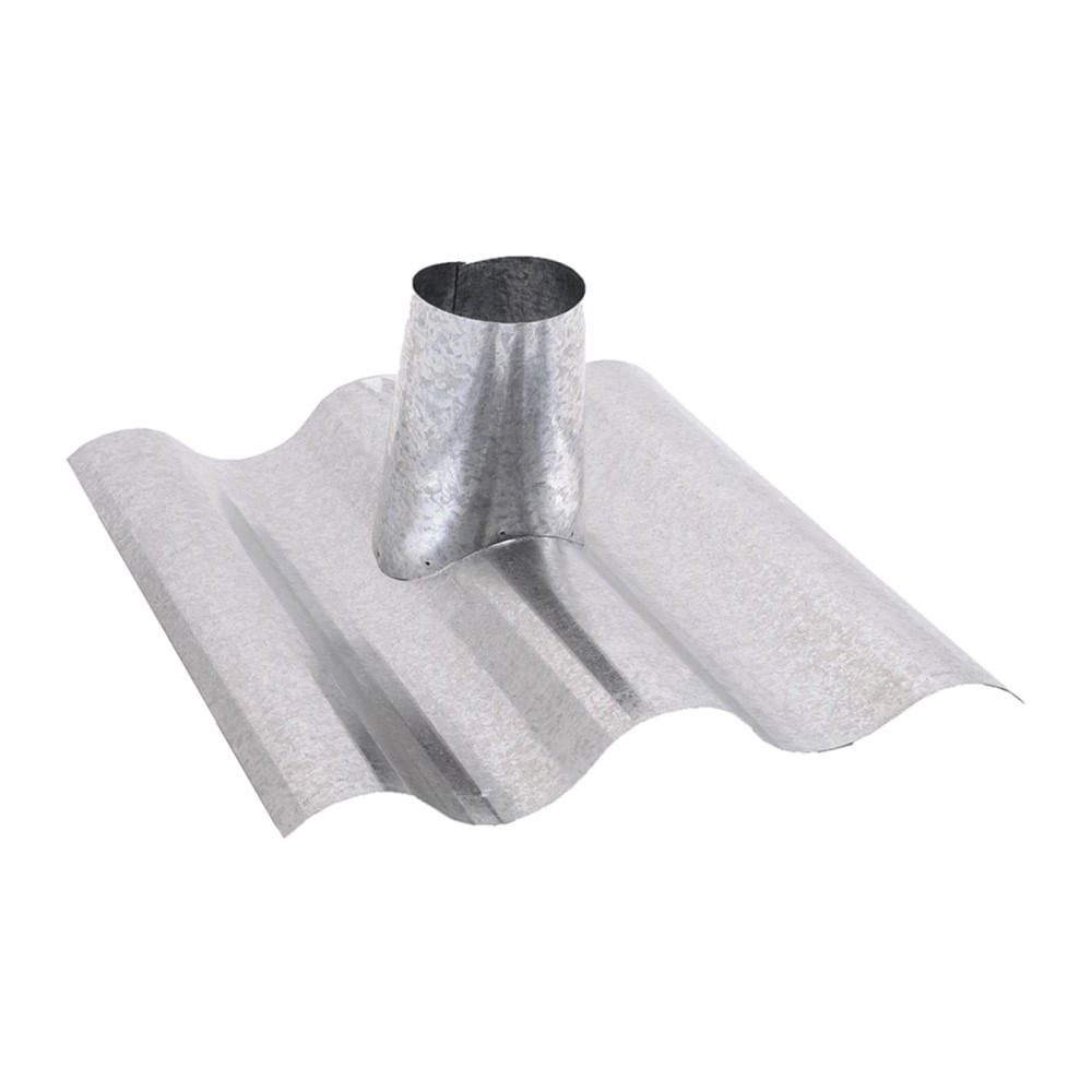 Acabamento Chaminé Telha 6mm Galvanizado Adams