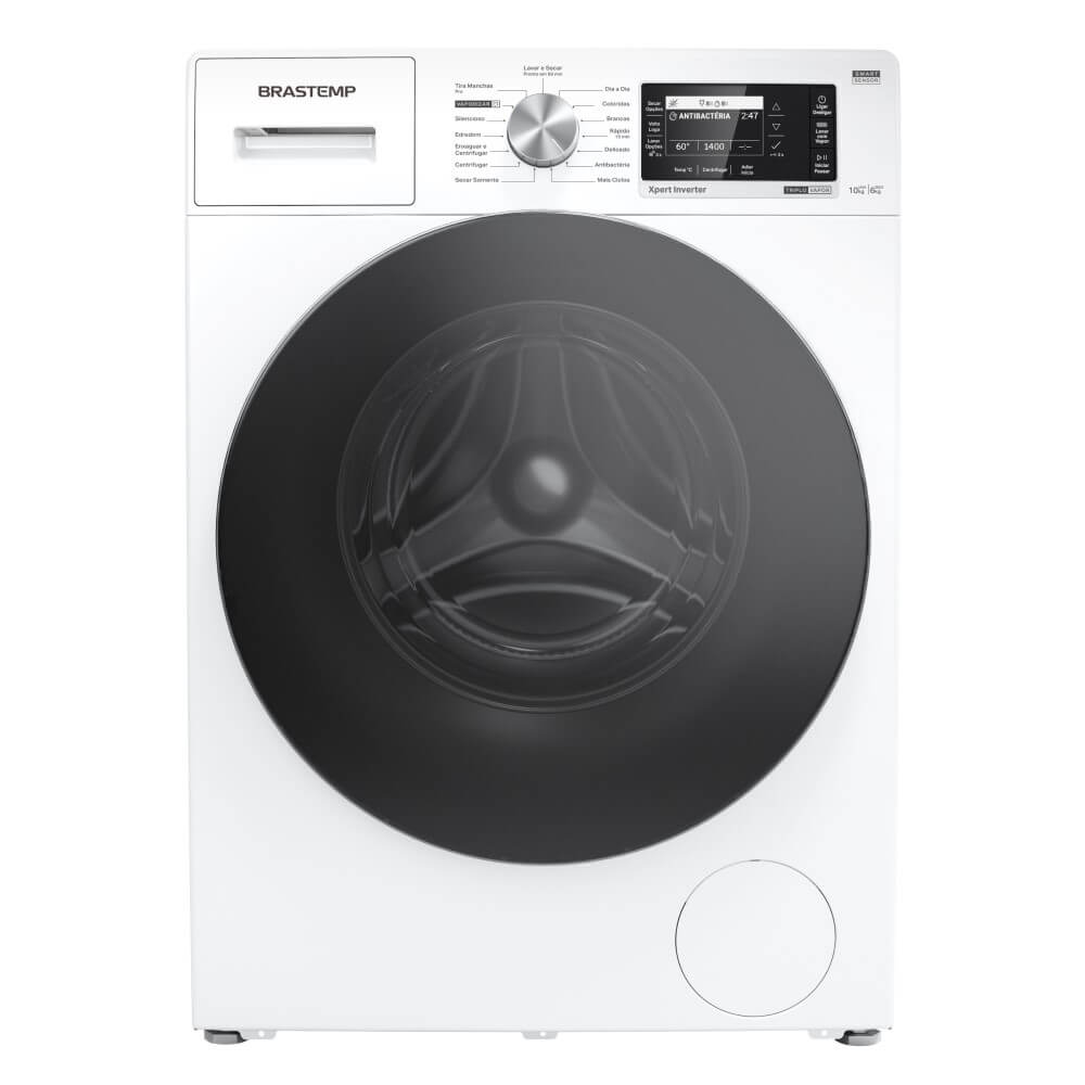 Lava e Seca 10kg Branco 220V BNC10ABBNA Brastemp