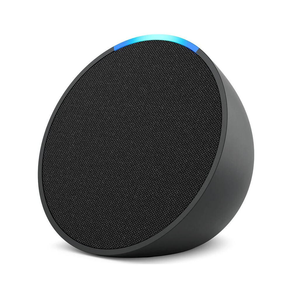 Smart Speaker Echo Pop com Alexa Preto Amazon