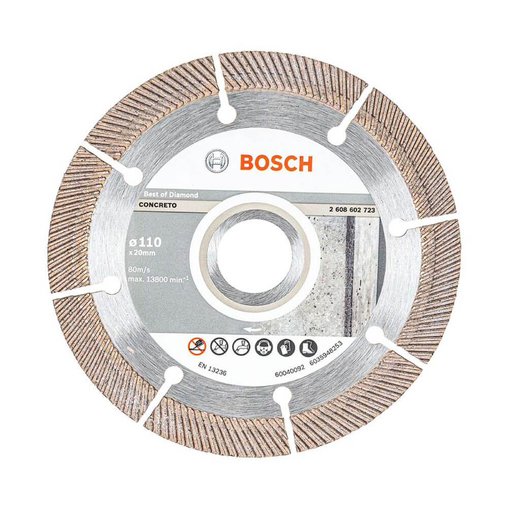Disco Diamantado Segmentado 110mm 2608602723 Bosch