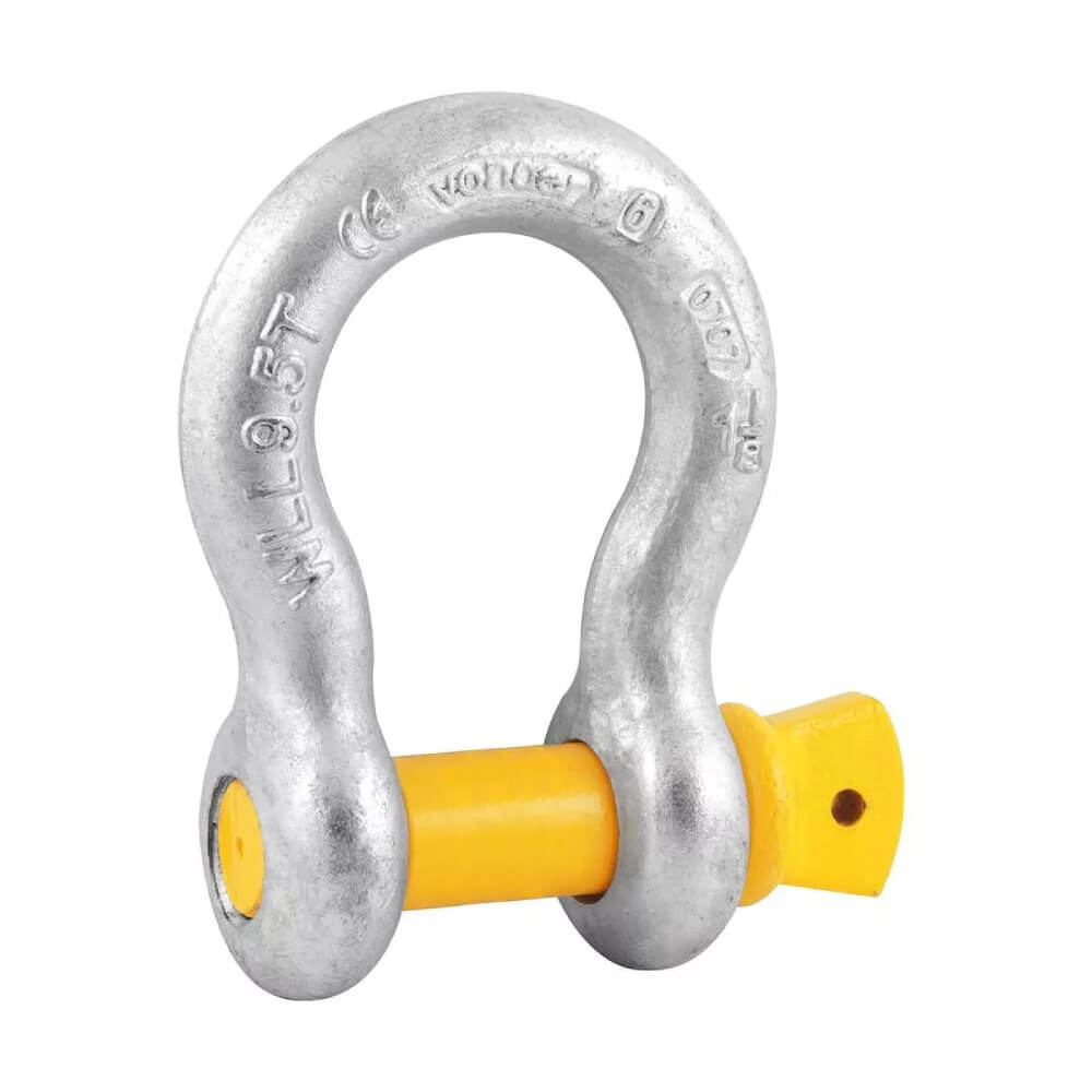 Manilha Curva para Cabo de Aço 1.1/8" 9,5T 35.64.200.118 Vonder