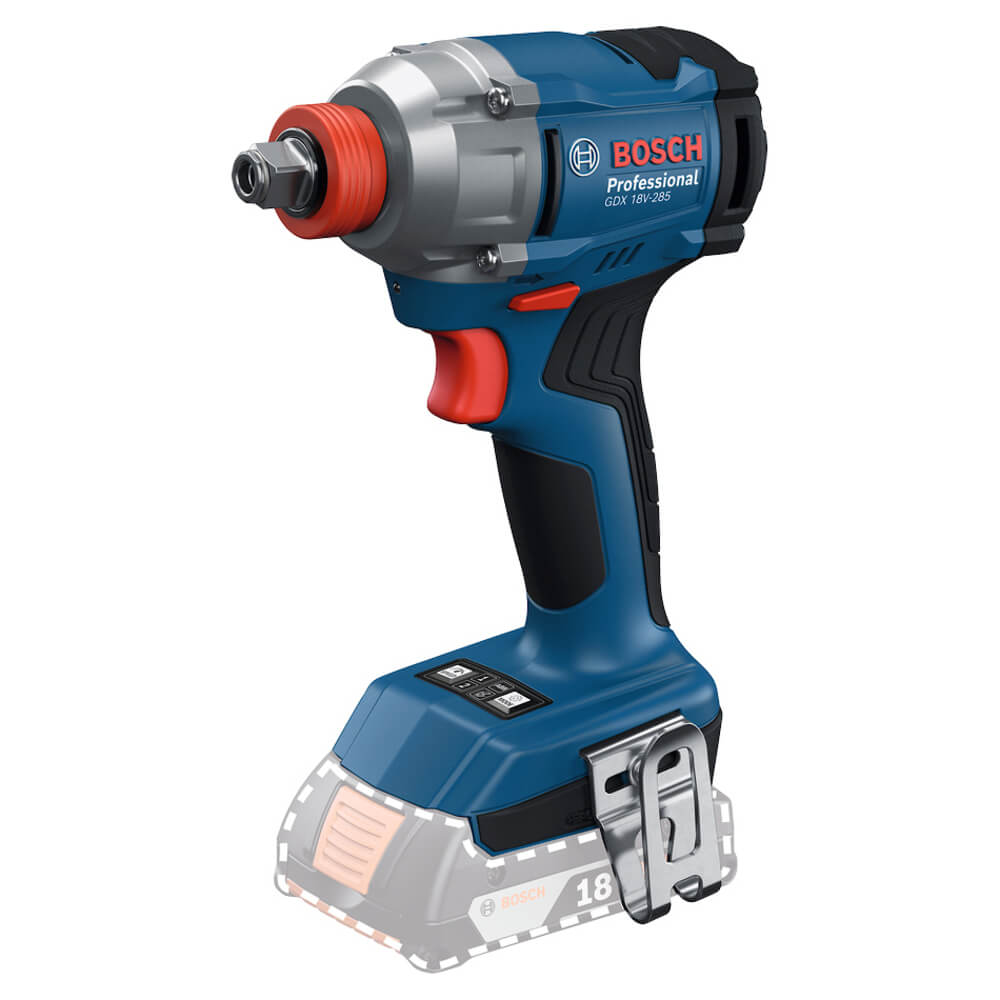 Parafusadeira e Chave de Impacto 18V GDX 18V-285 sem Bateria e Carregador 06019N21E5-000 Bosch