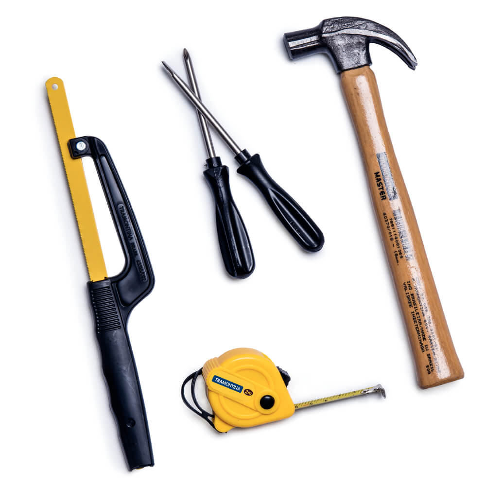 Kit Ferramentas 5 peças 43408/137 Tramontina