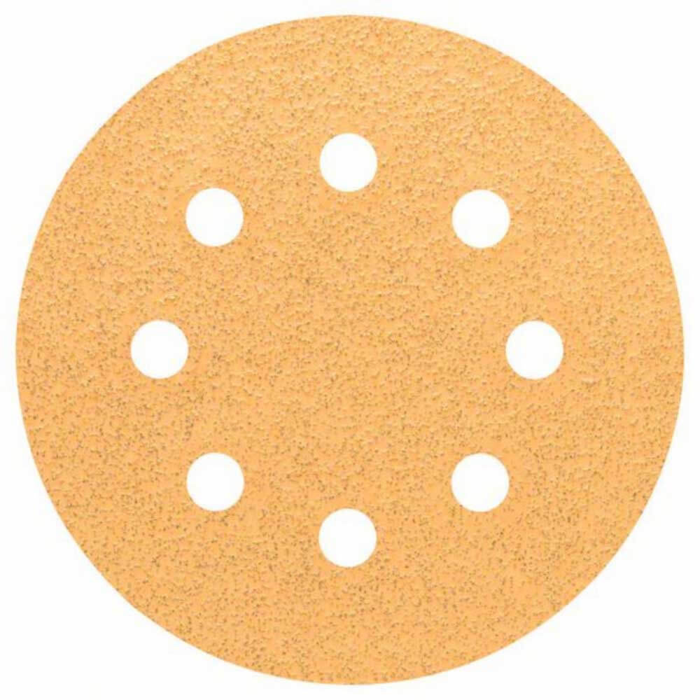Disco de lixa grão 100 125mm com 5 peças 2608605070 Bosch