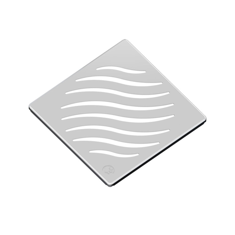 Grelha Quadrada Inox 15 x 15 cm 27471367 Tigre