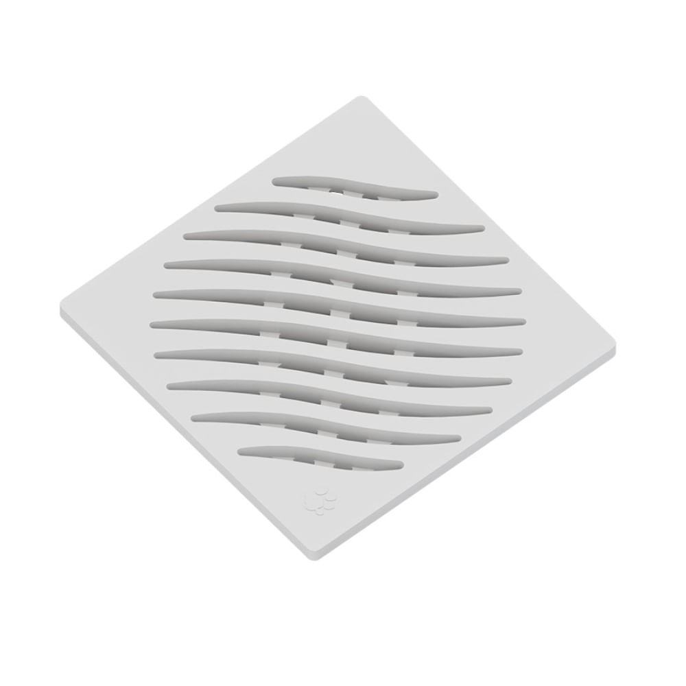 Grelha Quadrada Branca 15 x 15 cm 27505040 Tigre