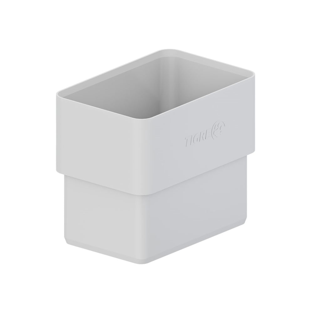 Acoplamento Retangular Aquapluv Style Branco 100x65mm 32198929 Tigre
