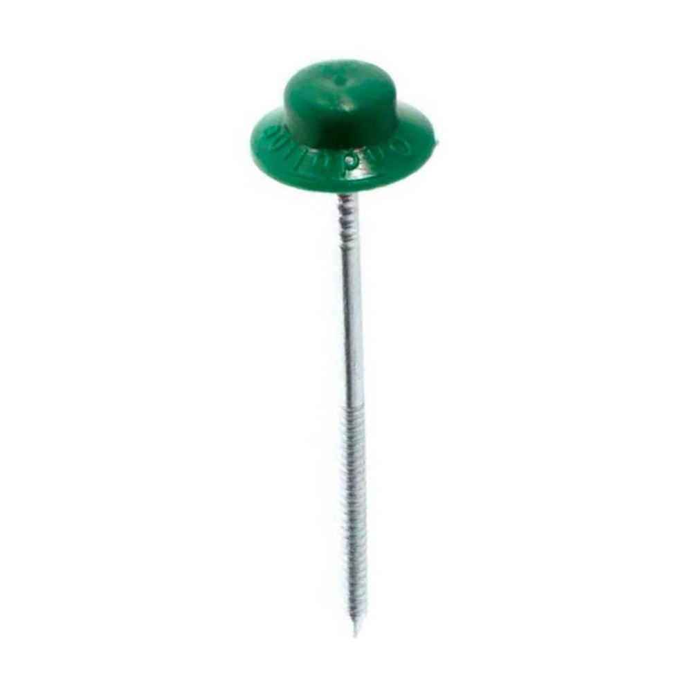 Kit Prego com Anilha Ardox 20 peças 18x27 Verde Onduline