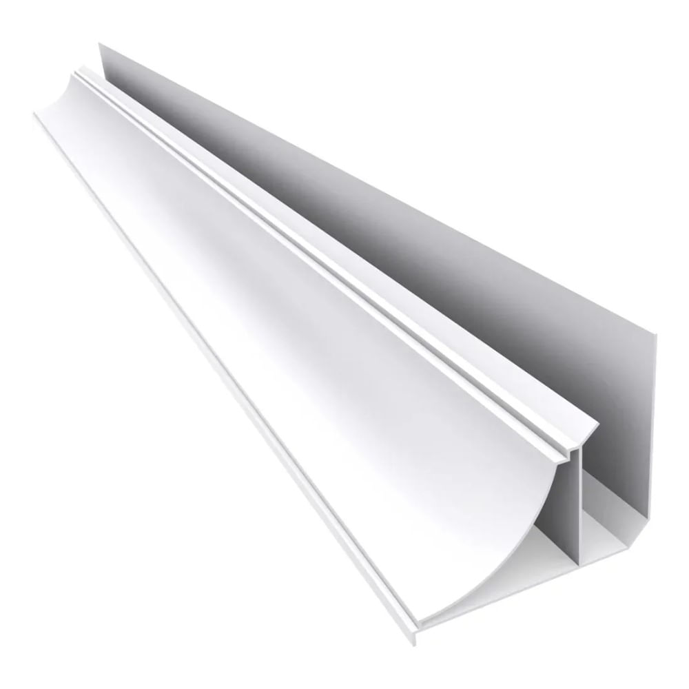 Rodaforro PVC Meia Cana 6m Branco Vitesse
