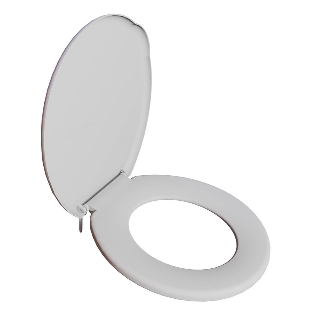 Assento Sanitário Almofadado Slim Branco 11977 Durin