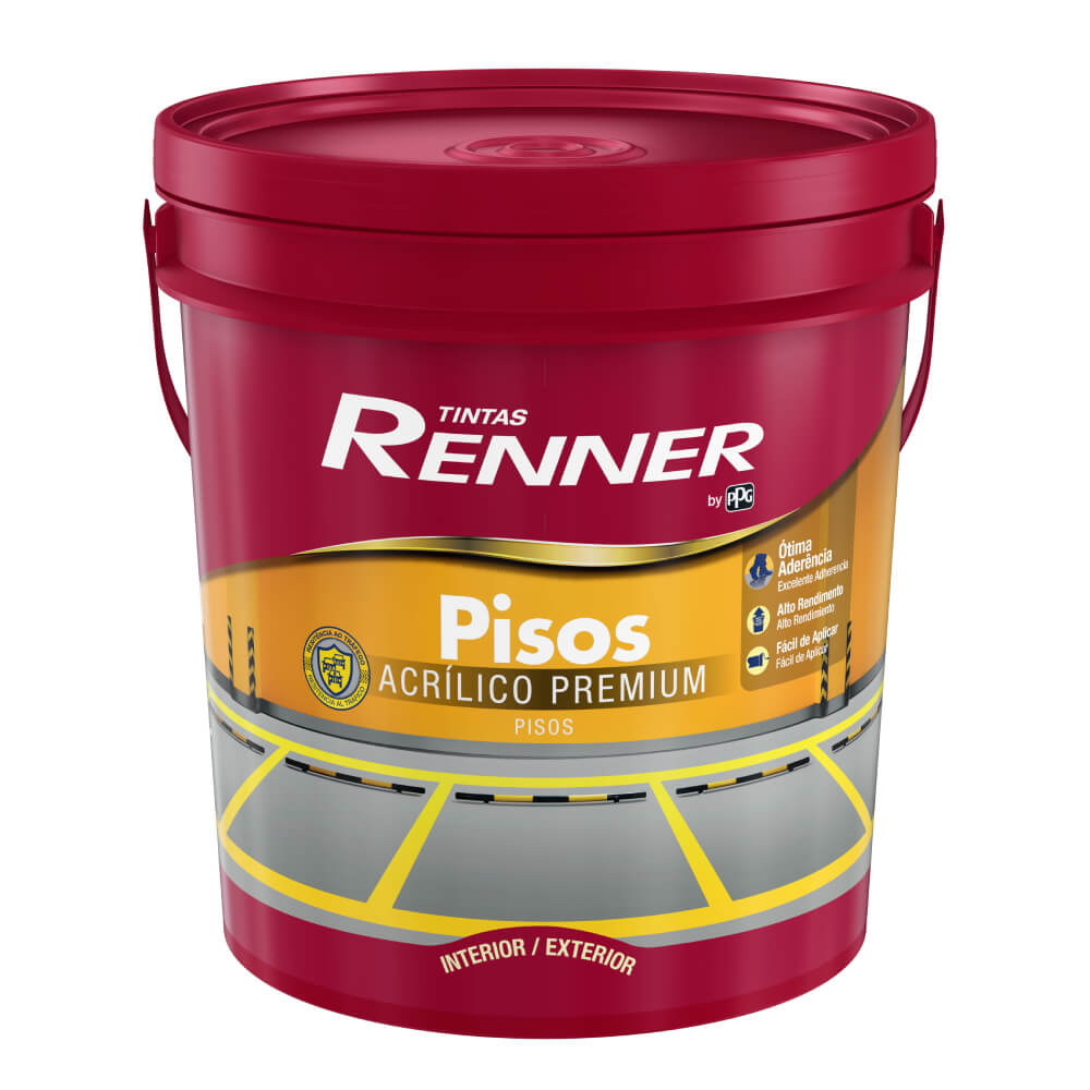 Tinta Pisos Saibro Fosco Balde 18L 7107 Renner