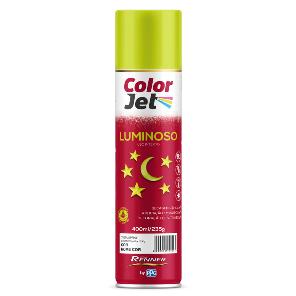 Color Jet Luminoso Fundo Branco 400 ml 1665 Renner