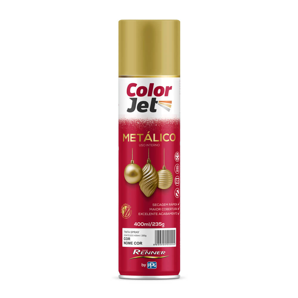 Color Jet Metálico Cobre 400 ml 1637 Renner