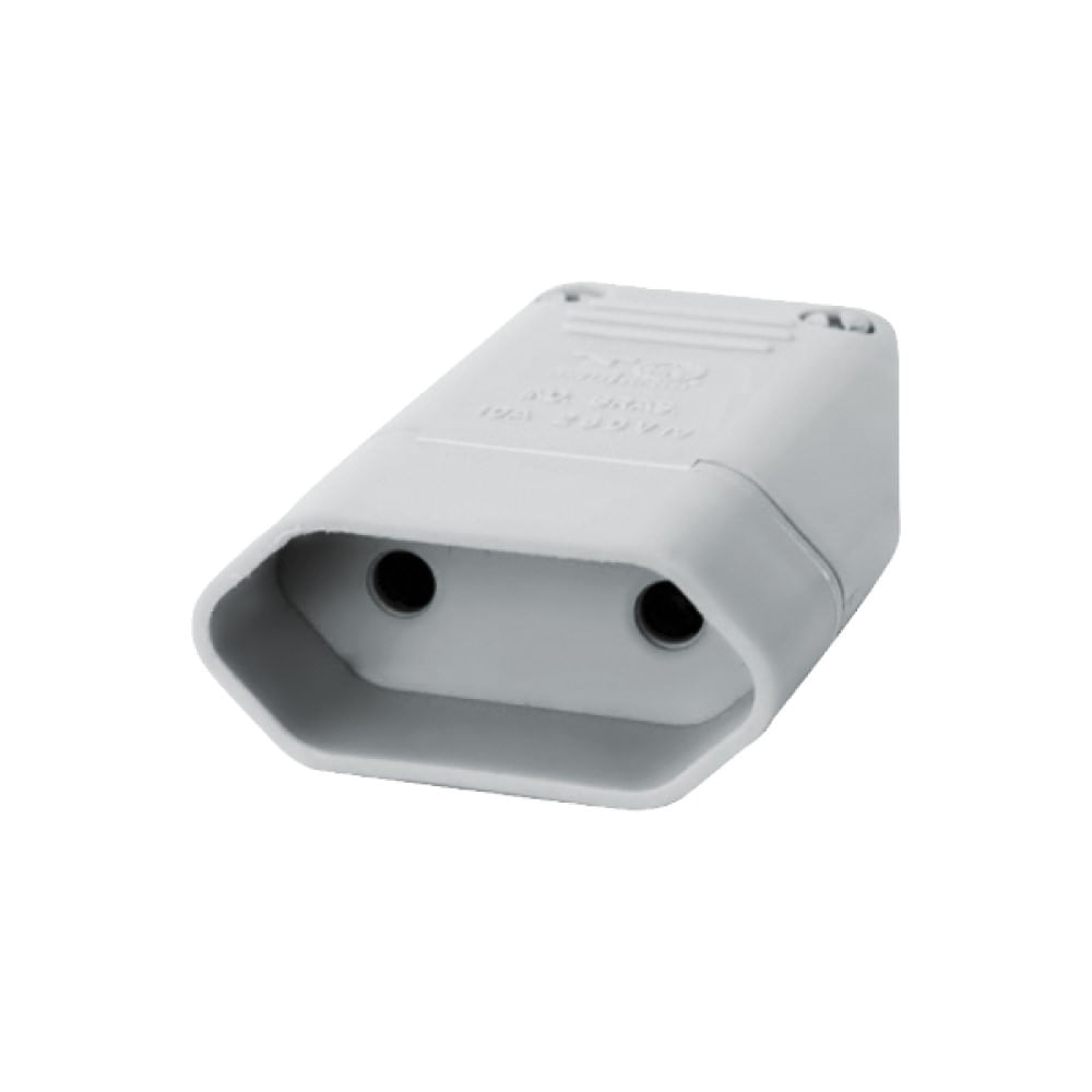 Plug Fêmea 2P 10A 1042 Perlex