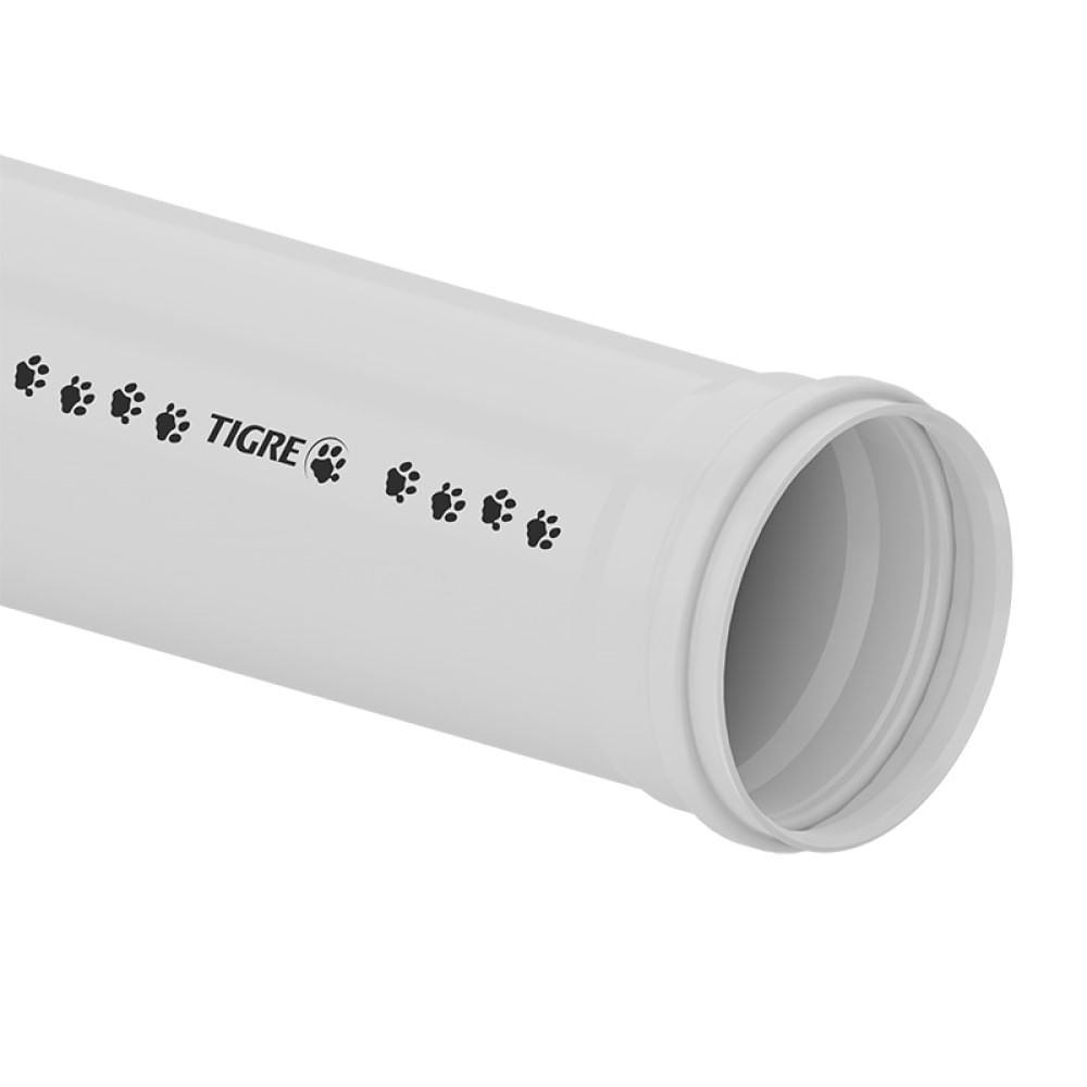 Tubo de PVC para Esgoto 40mm 6m 11111700 Tigre