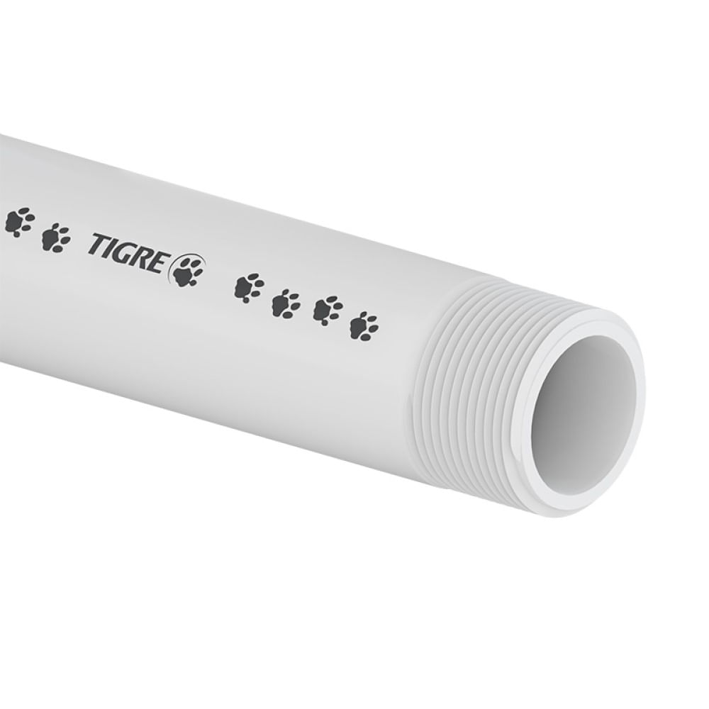 Tubo de Ligação Roscável 1/2" 6m 10001854 Tigre