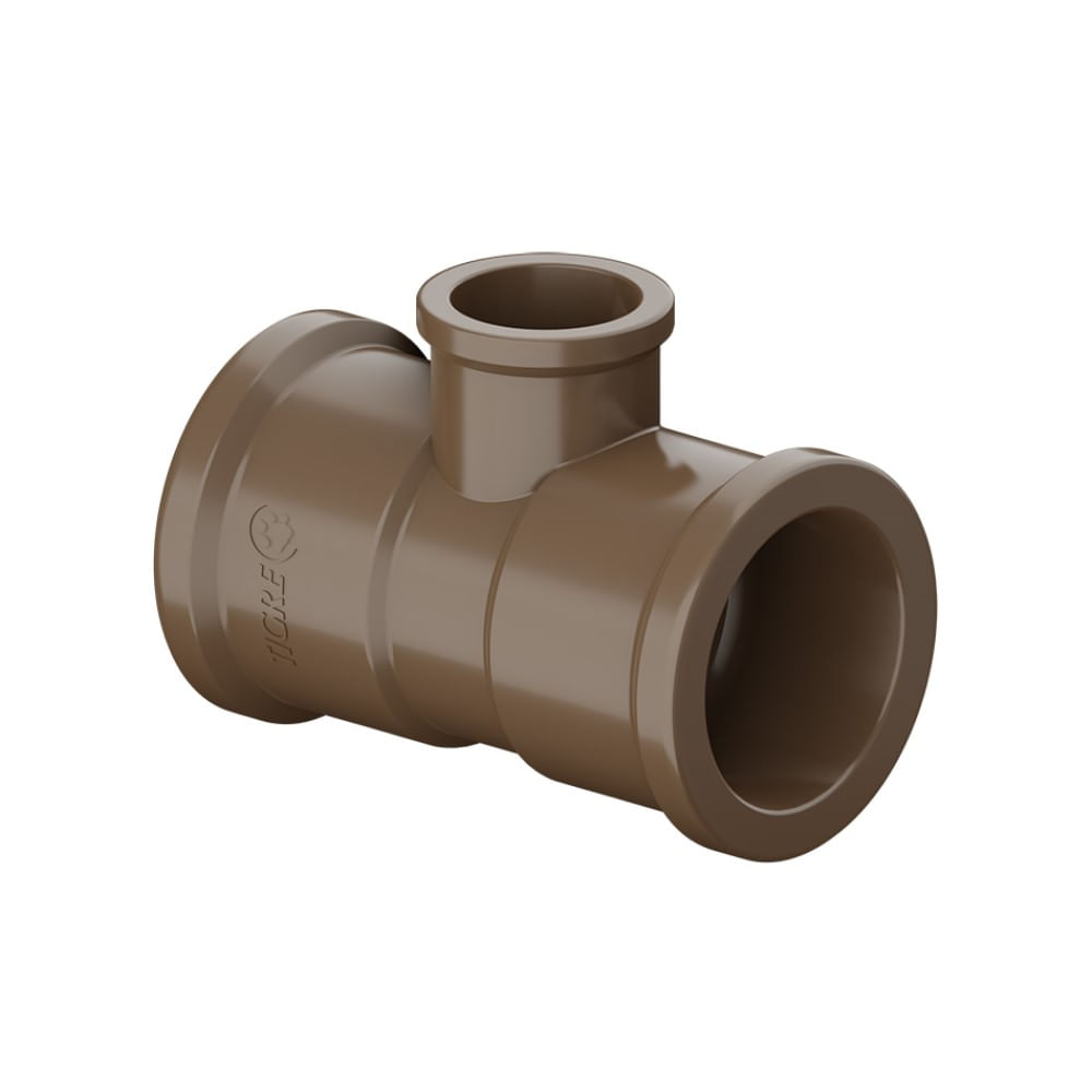 Tê 90° Redução Soldável 60x25mm 22217011 Tigre