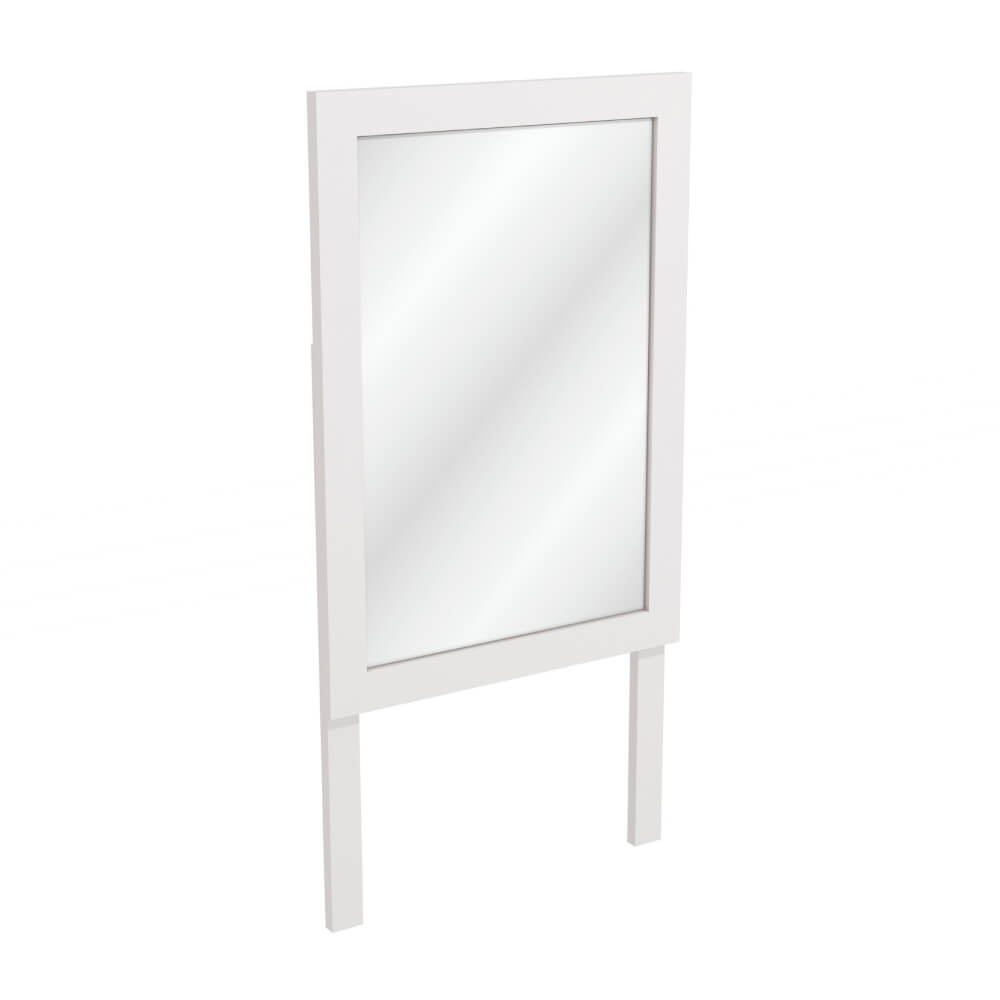 Espelho para Cômoda Montado Branco EX154 Kappesberg