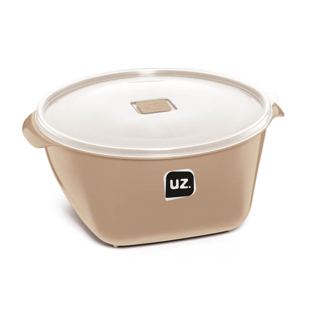 Pote Multiuso Premium 4L Cappuccino UZ203 UZ Utilidades