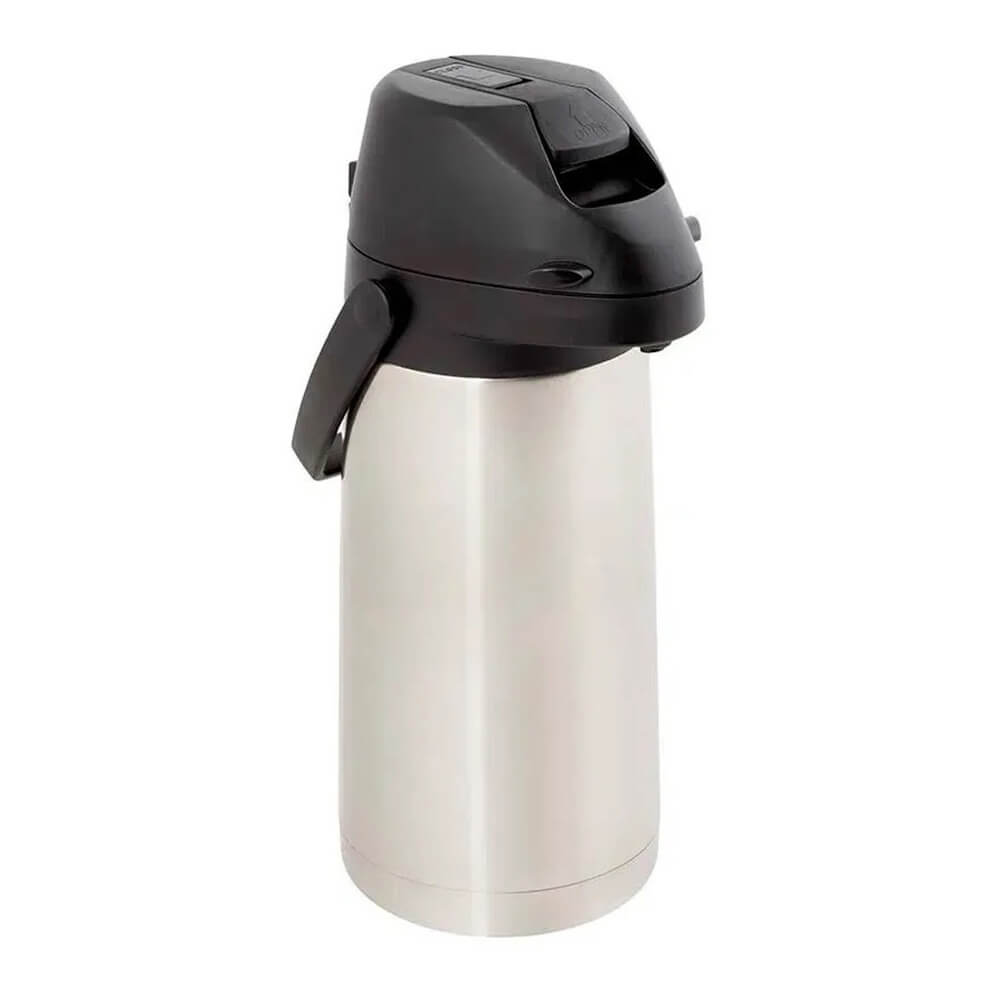 Garrafa térmica Air Pot com Alavanca 1,9L Inox 25105202 Mor