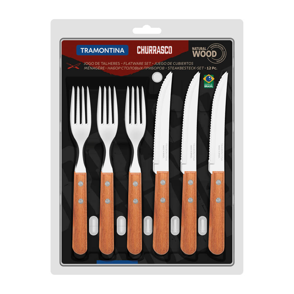 Kit Churrasco Dynamic 12 peças 22399/030 Tramontina
