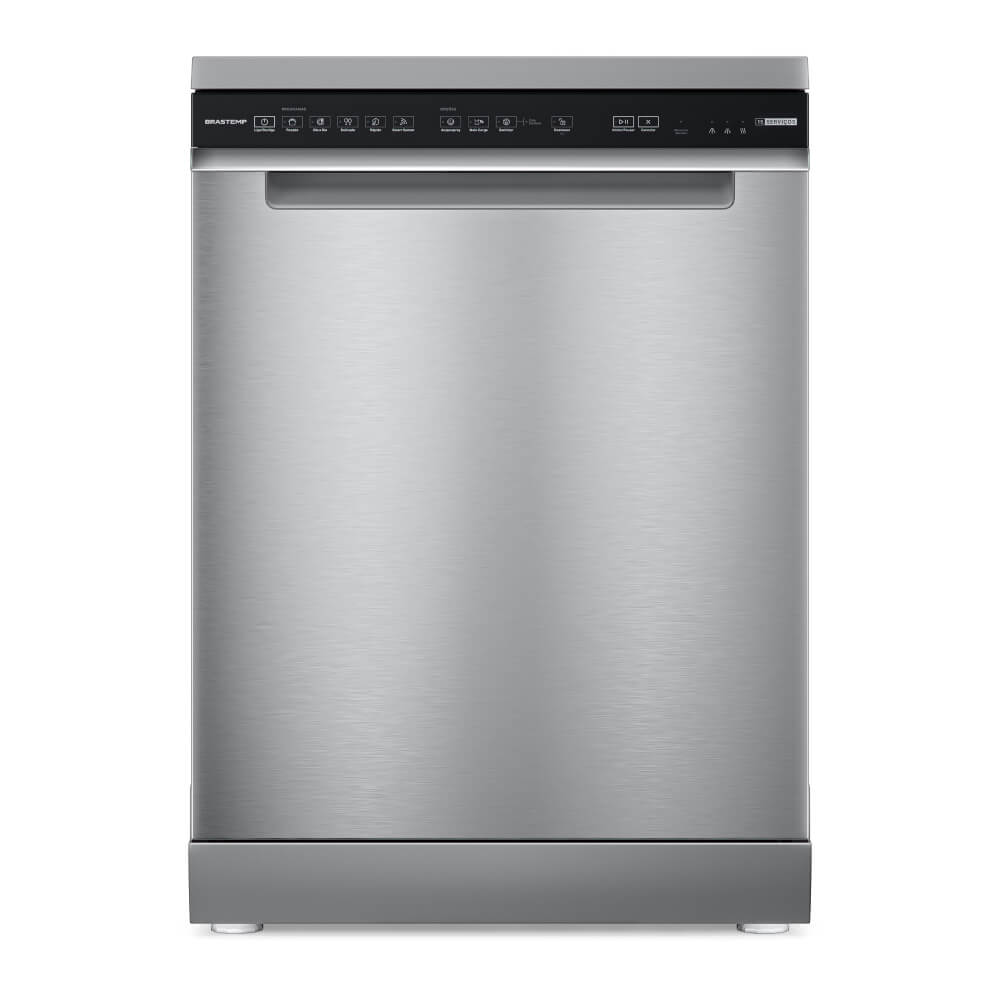 Lava-Louças 15 serviços com Smart Sensor Inox 220V BLF61ARBNA Brastemp