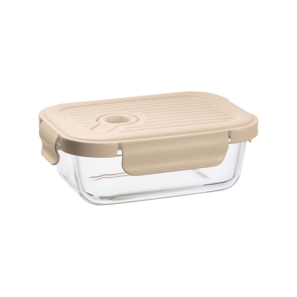 Pote de Vidro 640ml Cappuccino UZ7135 UZ Utilidades