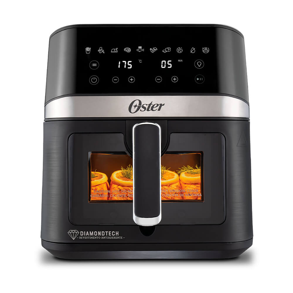 Fritadeira digital sem Óleo 6L DiamondTech 220V CKSTAF60WDDF-057 Oster