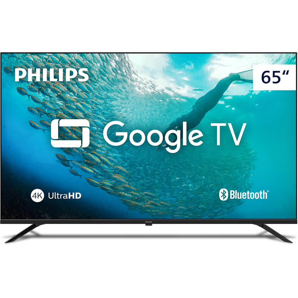 Smart TV LED 4K 65" Google TV 65PUG7019/78 Philips