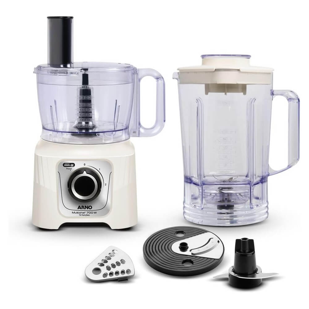 Multiprocessador Multichef 16 funções Marfim 220V MP62 Arno