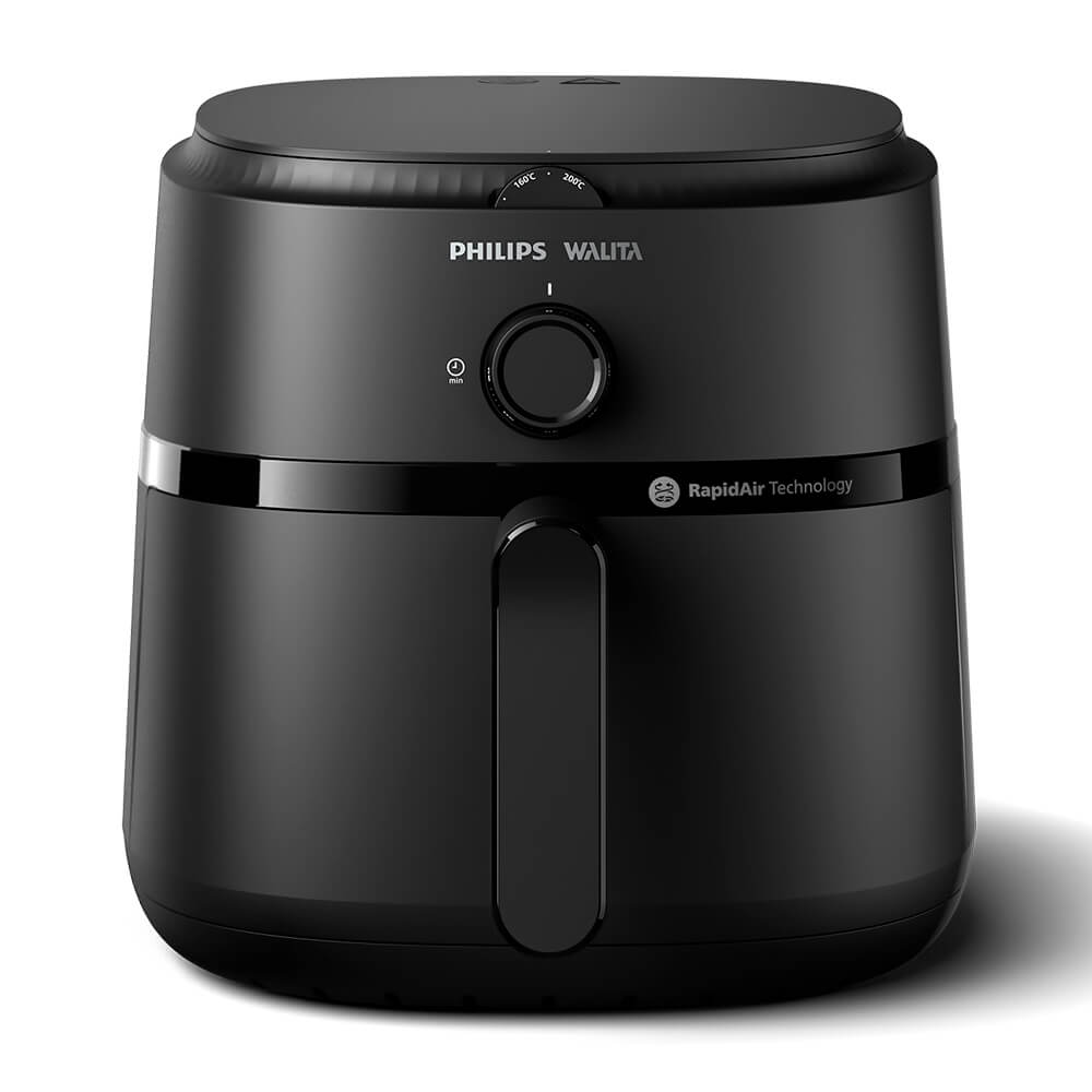 Fritadeira elétrica sem Óleo 6,2L Série 1000 XL Preta 220V NA130/09 Philips Walita