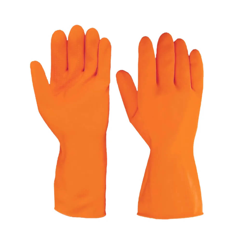 Luva Latéx Plus G Laranja Sanro