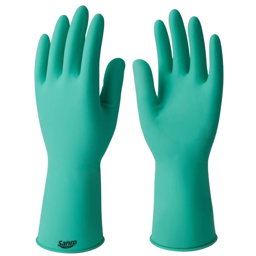 Luva Latéx Soft M Verde Sanro