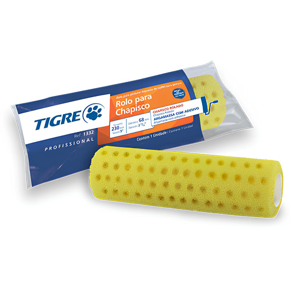 Rolo para Chapisco Rolado 23cm 1332 61332230 Tigre
