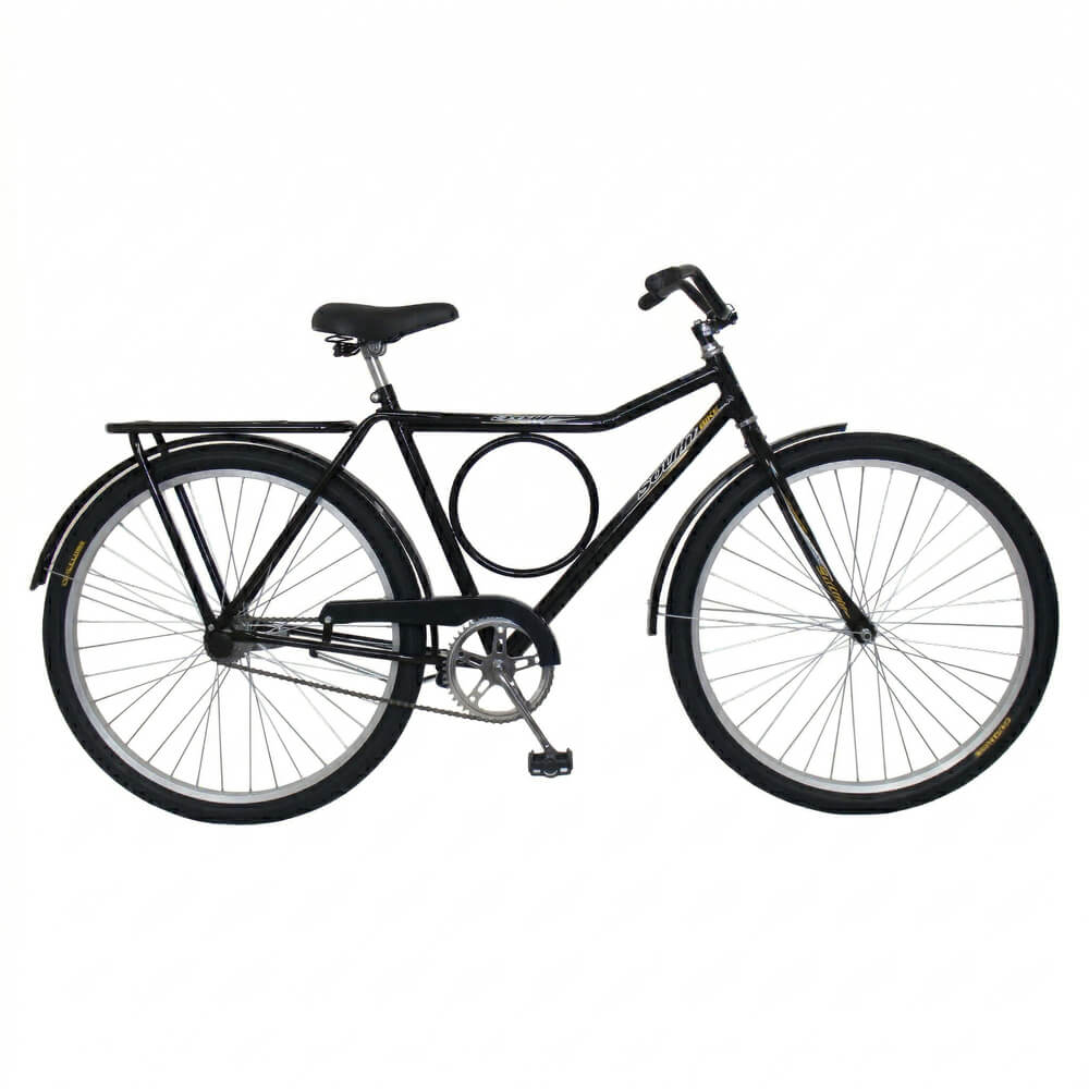 Bicicleta Aro 26 Barra Forte Preto South Bike
