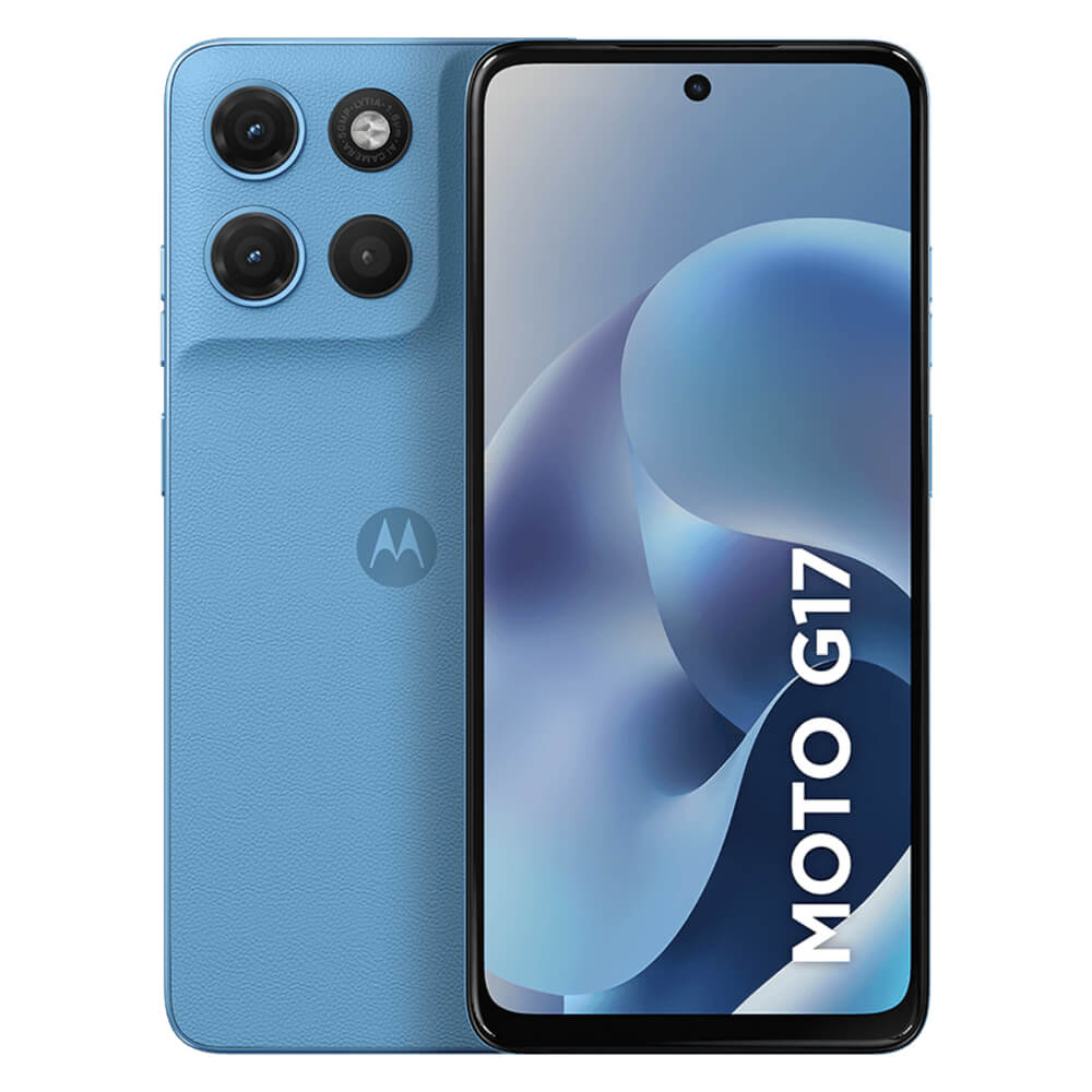 Smartphone Moto G17 128GB Azul Claro XT2623-1 Motorola