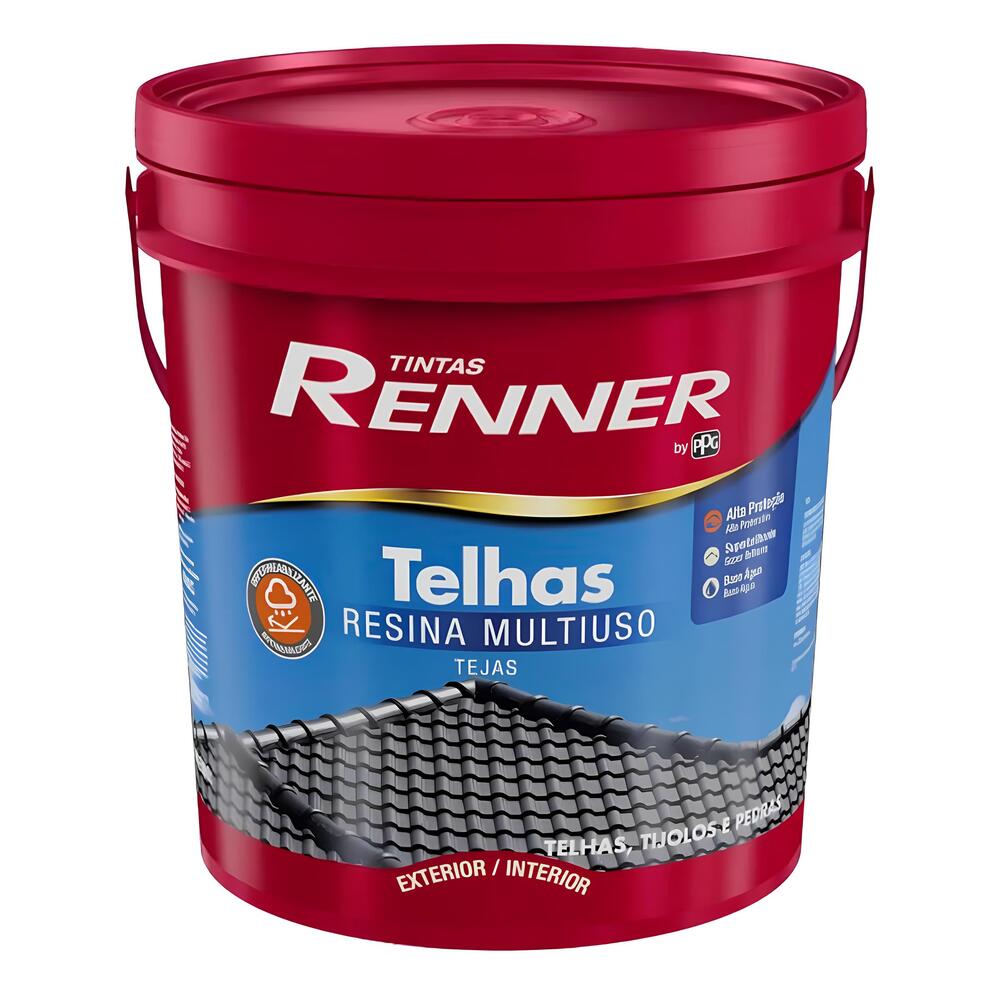 Tinta Telha Cinza Grafite Balde 18L 3206 Renner